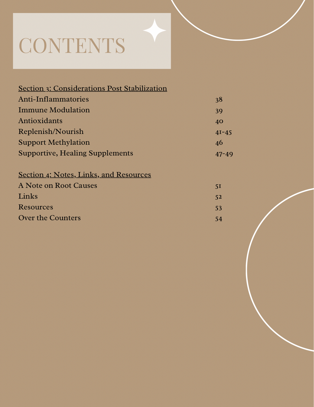 Mast Cell Stabilization Guide
