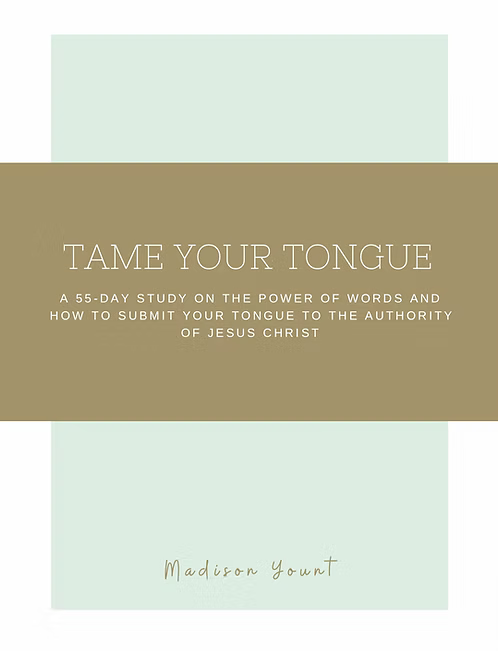 Tame Your Tongue